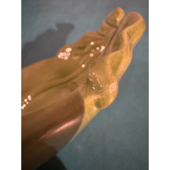 🌱🥕 Vintage Ceramic Veggie Plates – Radish (Treasure Craft) & Pea Pod Dish - Picture 16 of 16